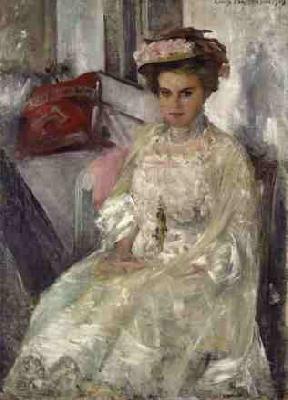 Lovis Corinth Portrait of Irma Hubner oil painting image